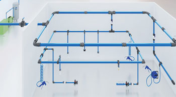 Penumatic Pipe Line